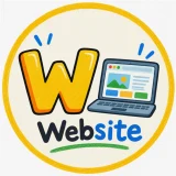 W से Website logo